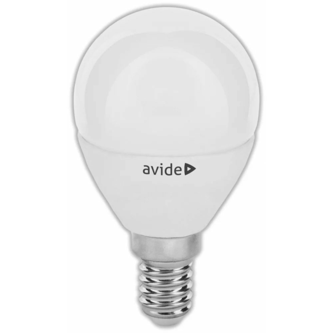 Avide LED gömb izzó Mini G45 6W E14 WW 3000K, 460 lumen (K)