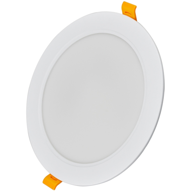 Avide LED Beépíthető Kerek Mennyezeti Lámpa Műanyag 24W 6400K, 2600 lumen