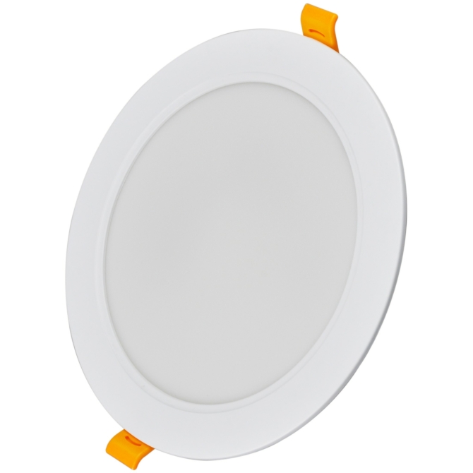 Avide LED Beépíthető Kerek Mennyezeti Lámpa Műanyag 9W 6400K, 900 lumen