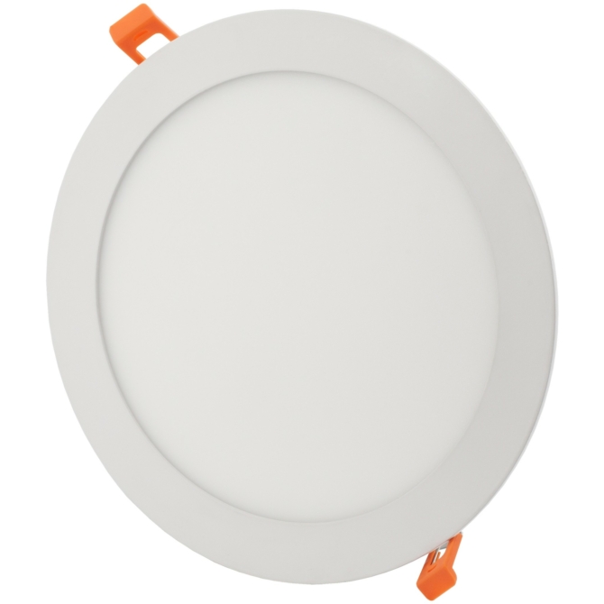 Avide beépíthető LED panel kerek ALU 15W 3000K, 1120 lumen