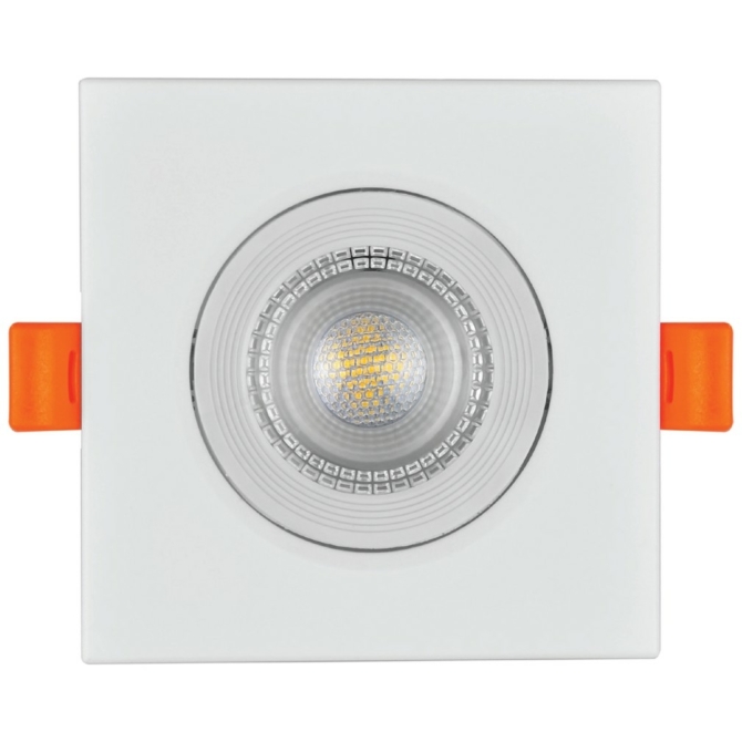 Avide LED Beépíthető Spot 38° Négyzetes 7W CW 6400K