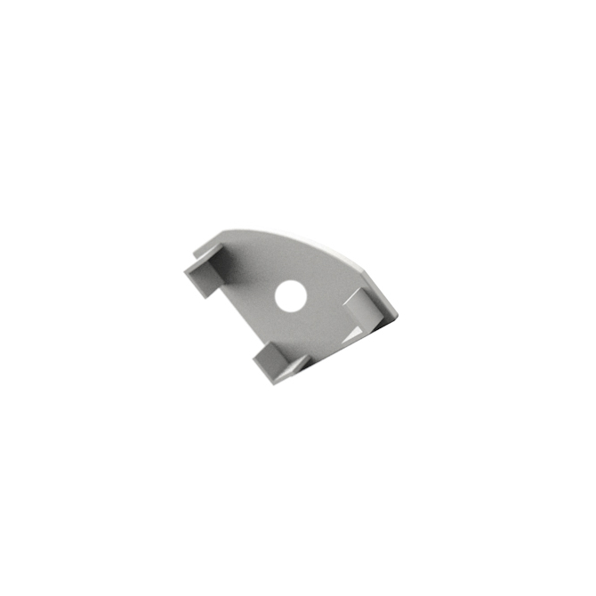 LED Profiles ALP-007 Véglezáró alumínium LED profilhoz, fehér