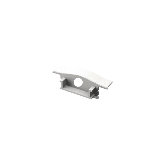 LED Profiles ALP-001 Véglezáró alumínium LED profilhoz - fehér