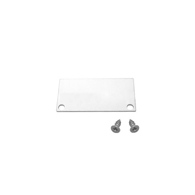 LED Profiles ALP-014 Ezüst - Végzáró elem gipszkartonba süllyeszthető alu profilhoz (Fém)