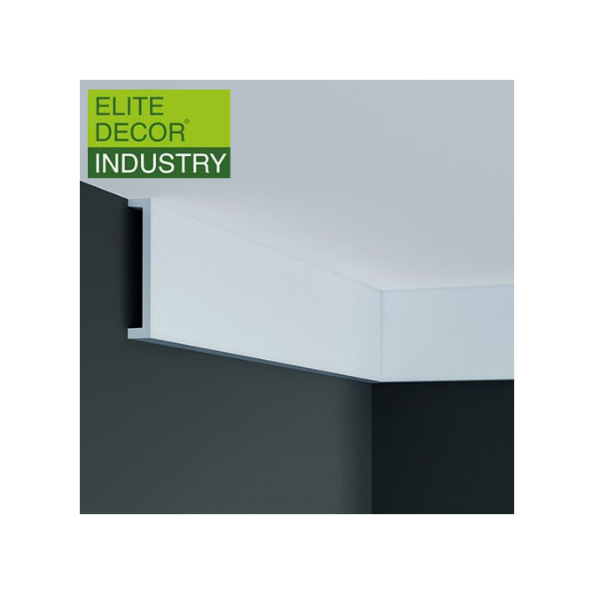 Elite Decor Poliuretán stukkó (P894) kemény, holker díszléc sarokba, karnistakarónak (K)