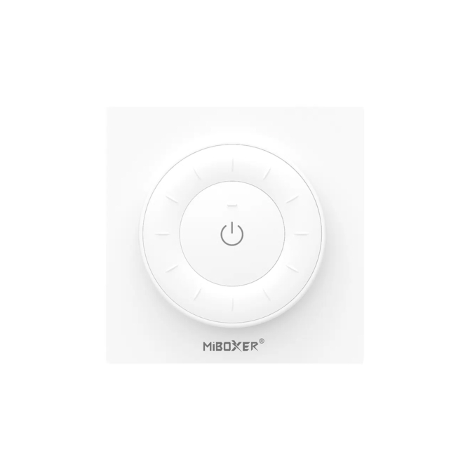 MiLight K3-W, Dimmer, Fali LED szalag fényerő és színhőmérséklet szabályzó panel (CCT): elemes - fehér