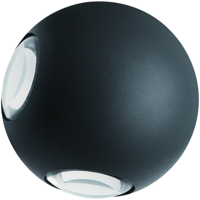 Avide kültéri fali lámpa Cairo 4 irányú LED 12W WW IP54 (K)