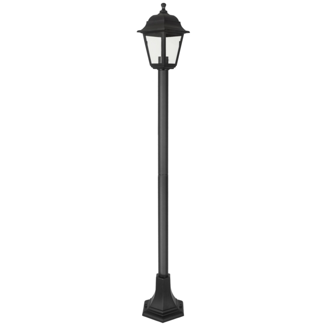 Avide Kültéri Álló Lámpa Blake 1xE27 120cm Fekete IP44