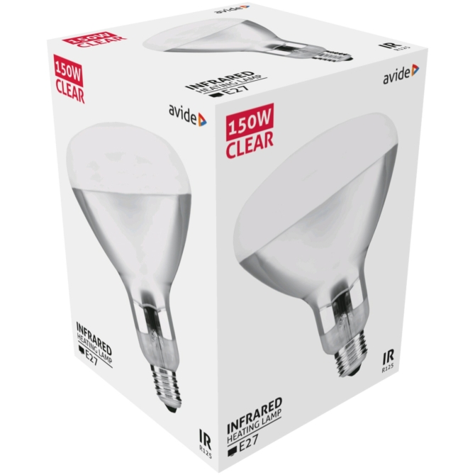 Avide Infra Izzó E27 150W Clear (K)
