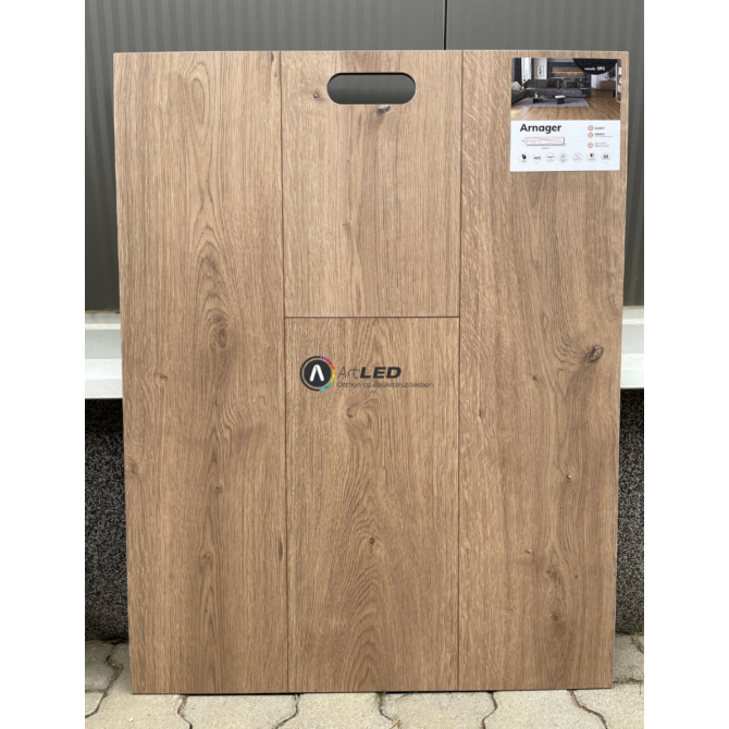 CERAMIN 55947 Arnager SPC padlóburkolat, 1290 mm x 246 mm x 4 mm, AC5, 2.538 m2