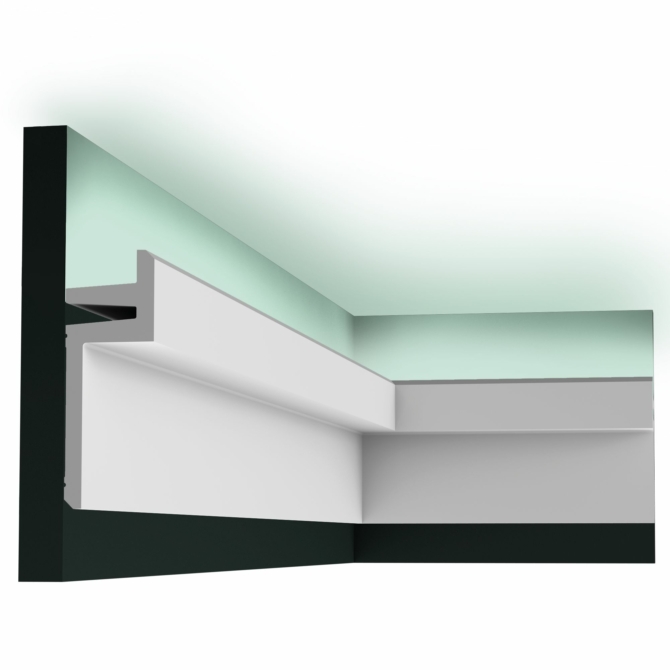Orac Decor C382 rejtett világításos díszléc, 50 x 140 x 2000 mm