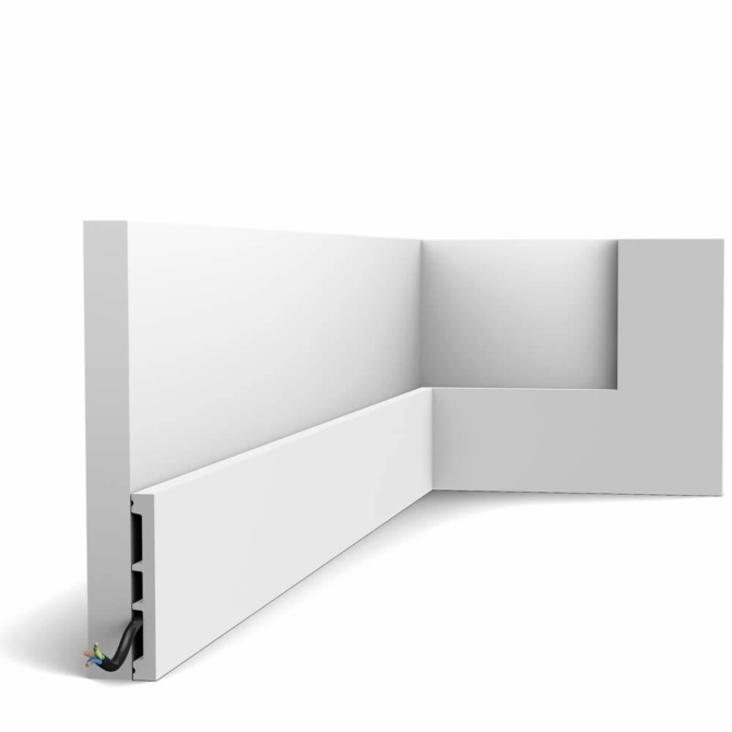 Orac Decor SX163-RAL9003 lábazati díszléc (13 x 101 x 2000 mm)