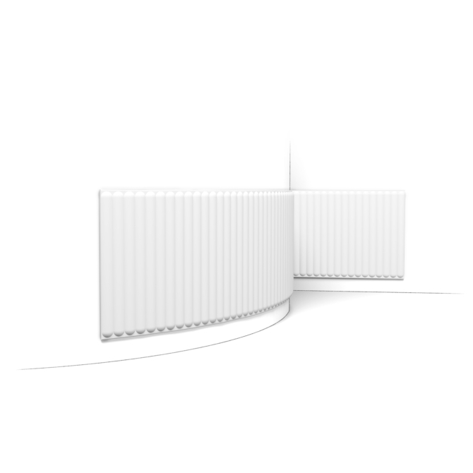 Orac Decor W214F 3D flexibilis falburkolat (15 x 400 x 2000 mm)