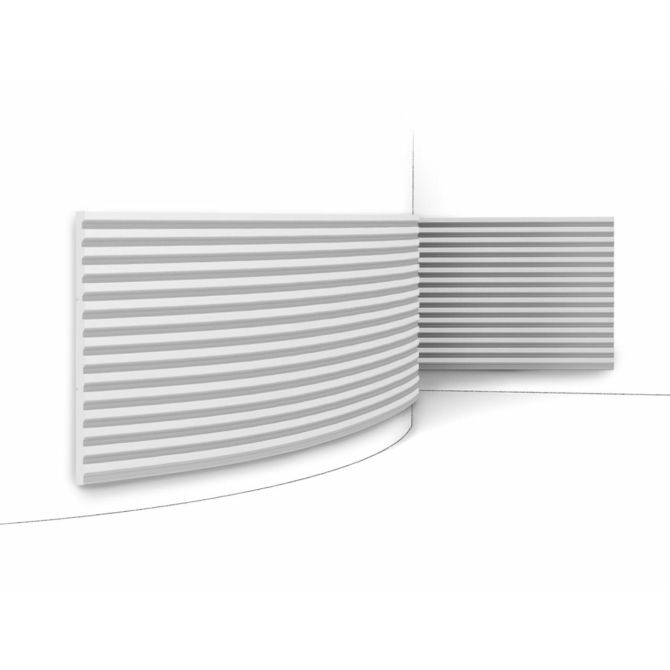 Orac Decor WX205F 3D flexibilis falburkolat (13 x 250 x 2000 mm)