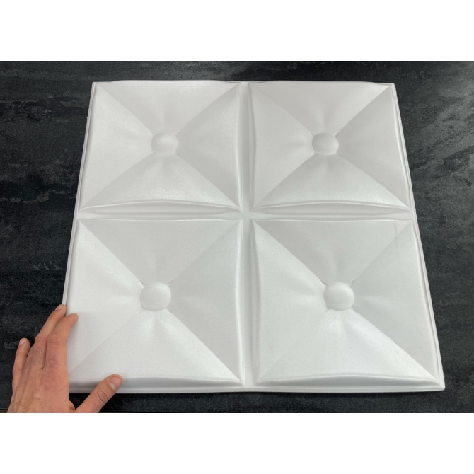 Polistar Brill fehér polisztirol 3D falpanel