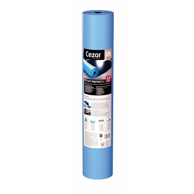 Cezar Vinyl Protect+ 1.5mm padlóalátét , 1m x 10m, 10m2