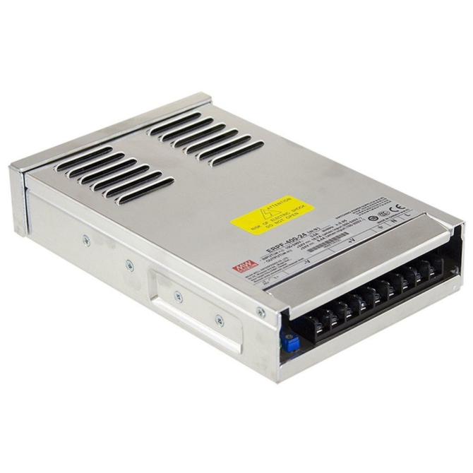 Mean Well ERPF-400-12 LED tápegység, 12V, 400W, 30A, IP20, fém ház