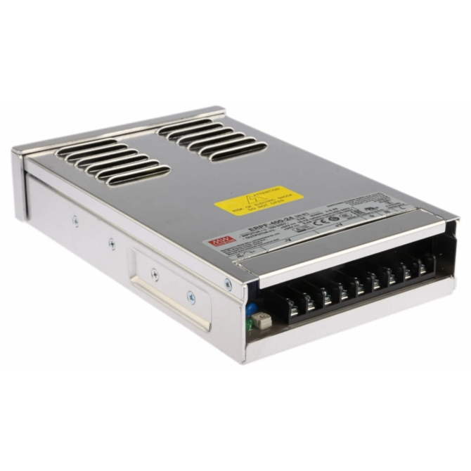 Mean Well ERPF-400-24 LED tápegység, 24V, 400W, 15A, IP20, fém ház