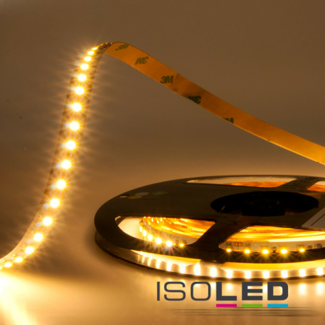 ISOLED  SIL825 LED szalag, 24V, 9.6W, IP20, 2500K, 120 LED/m, 800 lm, 5 méter