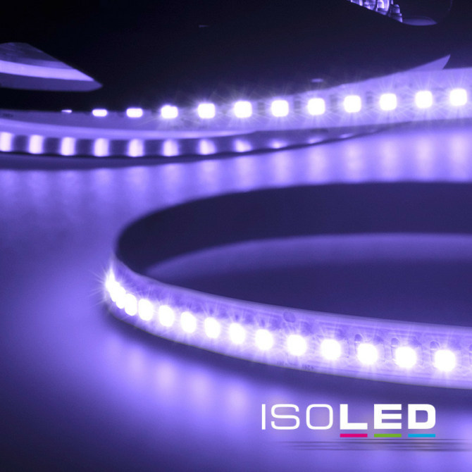 ISOLED HEQ HighPower RGB LED szalag, 24V, 28.8W, IP20, 120 LED/m, 1600 lm, 5 méter