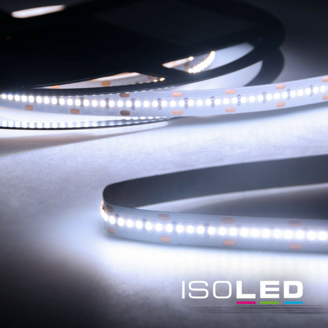 ISOLED  CRI965 Linear10 LED szalag, 24V, 6W, IP20, 6500K, 180 LED/m, 700 lm, 5 méter