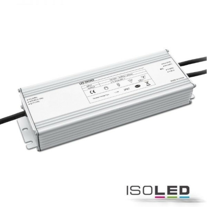 ISOLED LED PWM tápegység, 24V/DC, 400W, dimmelhető, IP67, SELV