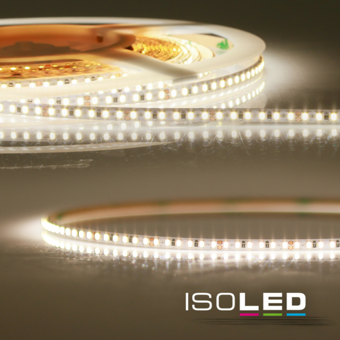 ISOLED  CRI819 LED szalag, 24V, 15W, IP20, 1900K, 120 LED/m, 1150 lm, 5 méter