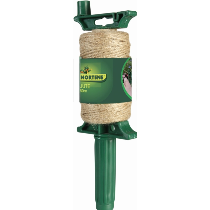 Nortene JUTE kerti zsineg adagolóval, natúr, 80 m, 100 g (K)