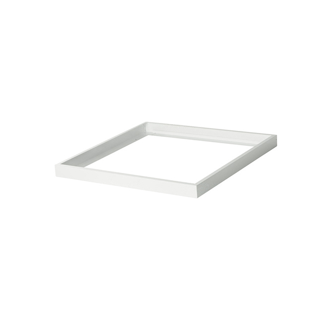 Kanlux ADTR kiemelő keret LED panelhez, 60x60x4.5cm, összeszerelt, fényes fehér