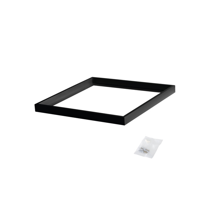 Kanlux ADTR kiemelő keret LED panelhez, 60x60x4.5cm, összeszerelt, fekete