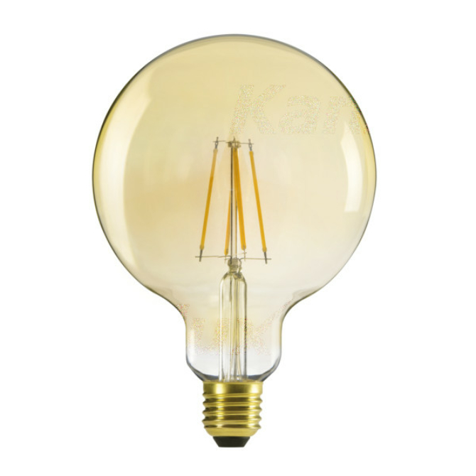 Kanlux XLED E27 LED fényforrás G125 7W, 725 lumen, 2700 K