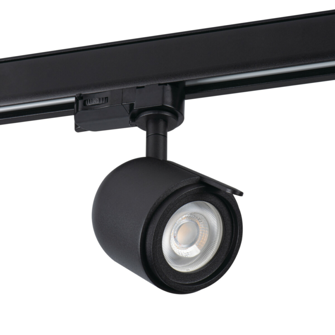 Kanlux ATL3 ACORD sínes lámpatest 10W, GU10, fekete