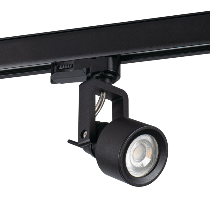 Kanlux ATL5 ACORD sínes lámpatest 10W, GU10, fekete