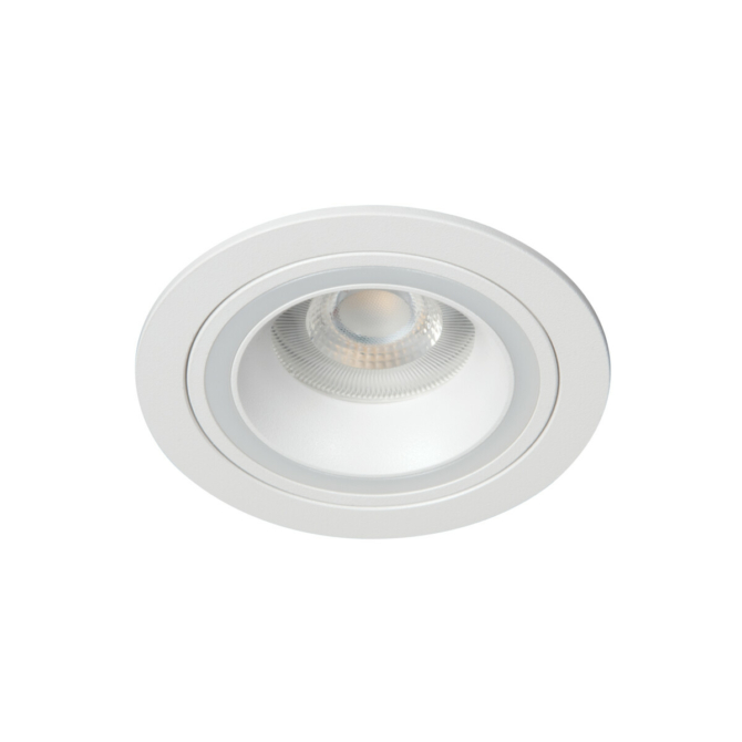 Kanlux FELINE DSO spot keret fix kör, 10W, GU10, fehér