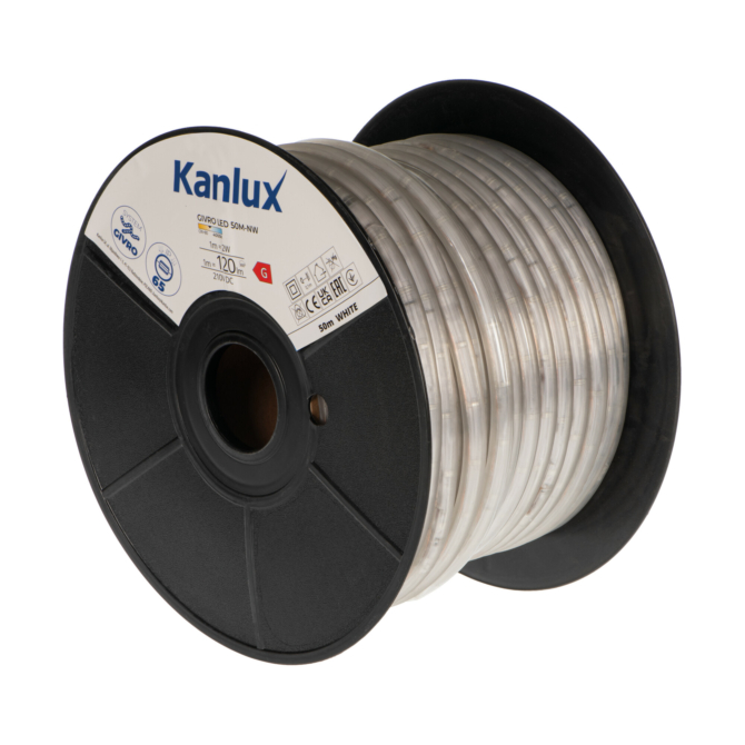 Kanlux Givro LED fénykábel 100W, 4000K, 120 lm/m, 50 méter