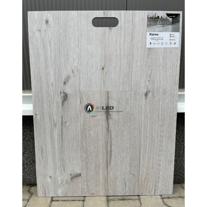CERAMIN 55941 Karoo SPC padlóburkolat, 1290 mm x 246 mm x 4 mm, AC5, 2.538 m2