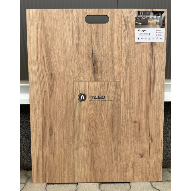 CERAMIN 56588 Kruger SPC padlóburkolat beépített alátéttel, 1290 mm x 246 mm x 5 mm, AC5, 2.538 m2