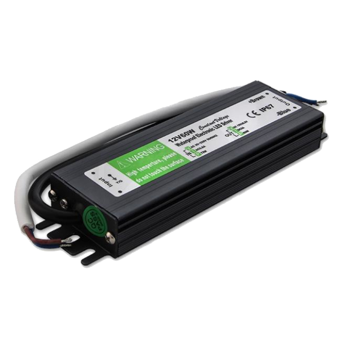 MasterLED 60 W-os vízálló tápegység, 5 Amper, 12VDC