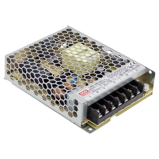 Mean Well LRS-100-12 LED tápegység, 12V, 100W, 8.5A, IP20
