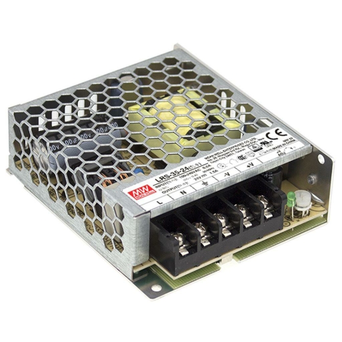 Mean Well LRS-35-12 LED tápegység, 12V, 35W, 3A, IP20