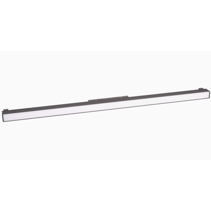 MAXLIGHT Track Magnetic 48V-os sínrendszeres lámpa, 18W, 3000K, 1126 lm, 60 cm, fekete