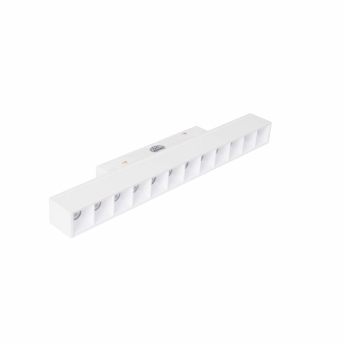 MAXLIGHT Track Magnetic 48V-os sínrendszeres lámpa, 12W, 3000K, 666 lm, 23 cm, fehér