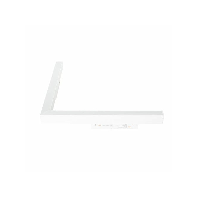 MAXLIGHT Track Magnetic 48V-os sínrendszeres sarok lámpa, 18W, 3000K, 1111 lm, 30x30 cm, fehér
