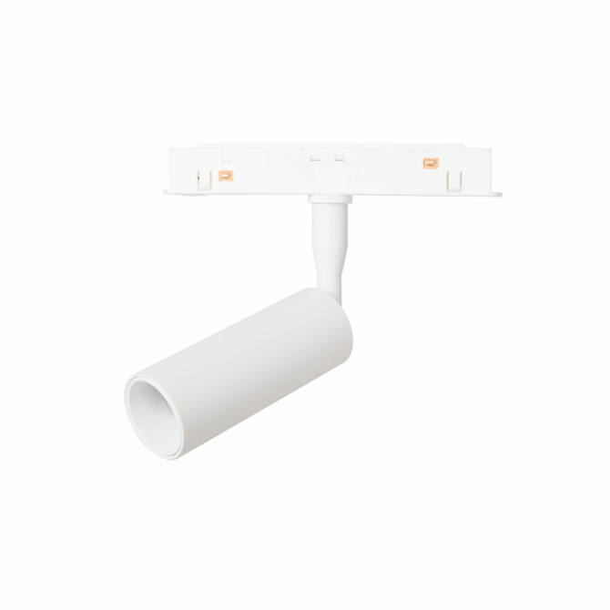 MAXLIGHT Track Magnetic 48V-os sínrendszeres spot lámpa, állítható, 5W, CCT, 361 lm, Ø3 cm, fehér, ZIGBEE