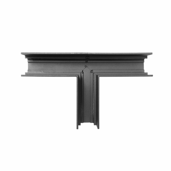MAXLIGHT Track Magnetic T csatlakozó elem fekete, MT0001, MT0002 sínekhez