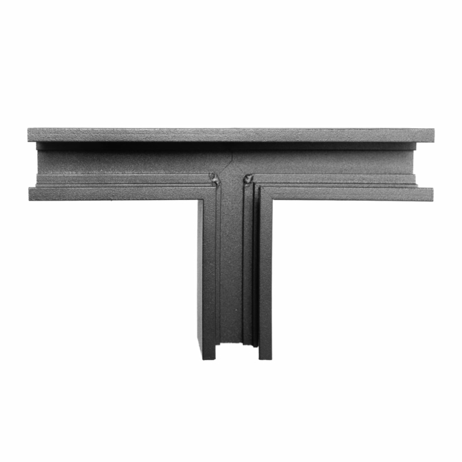 MAXLIGHT Track Magnetic T csatlakozó elem fekete, MT0011, MT0012 sínekhez