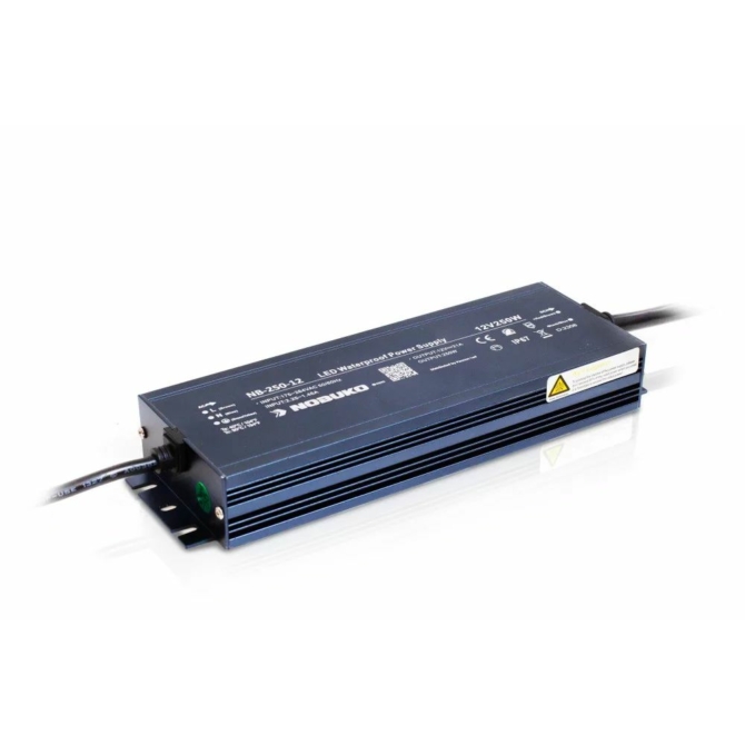 NOBUKO LED tápegység 12V 250W IP67 21 A