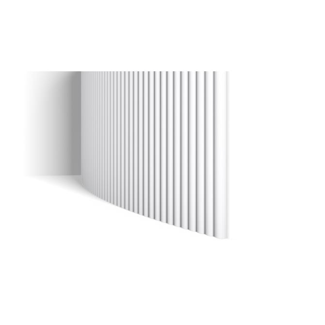 Noel & Marquet CANELÉ S FLEX ARSTYL® PU falpanel, 295 x 14.5 x 1985 mm