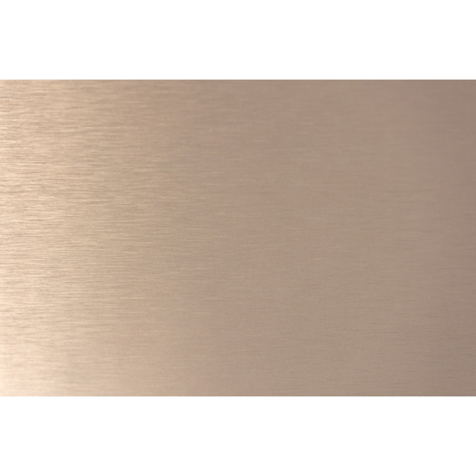 Dubai Decor Luxury PET-07 Metal Series falpanel "Brushed", 2800 x 1220 x 8 mm, Rose Gold