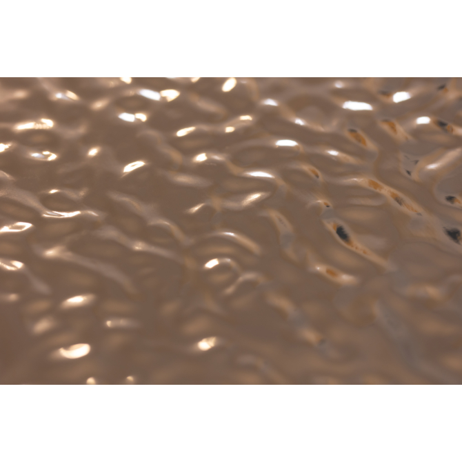 Dubai Decor Luxury PET-35 Metal Series falpanel "Waved", 2800 x 1220 x 8 mm, Rose Gold